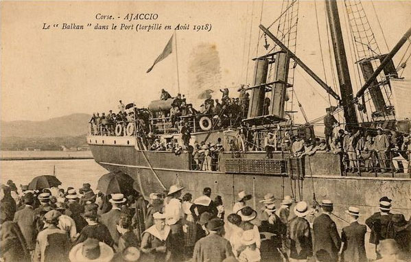 Le Balkan port Ajaccio