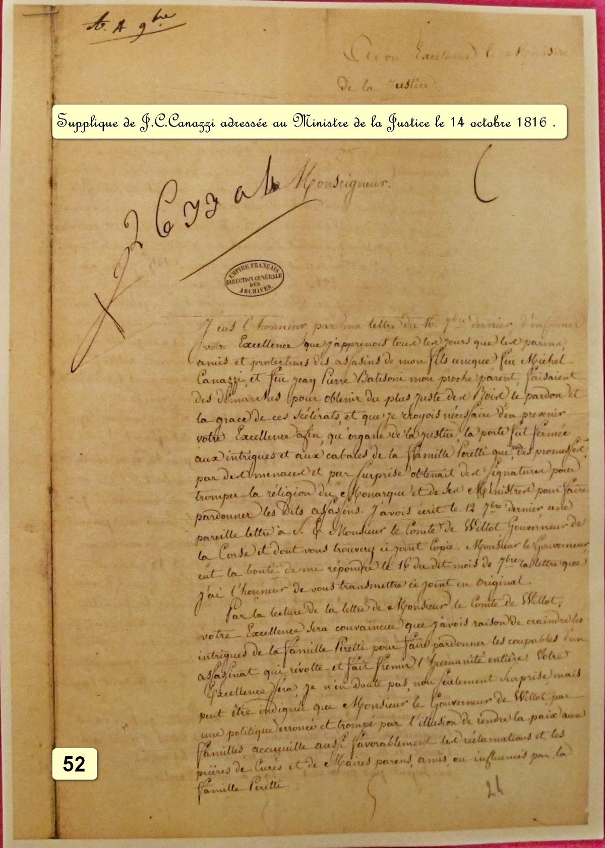 Olmeto meurtre messe pascale 52
