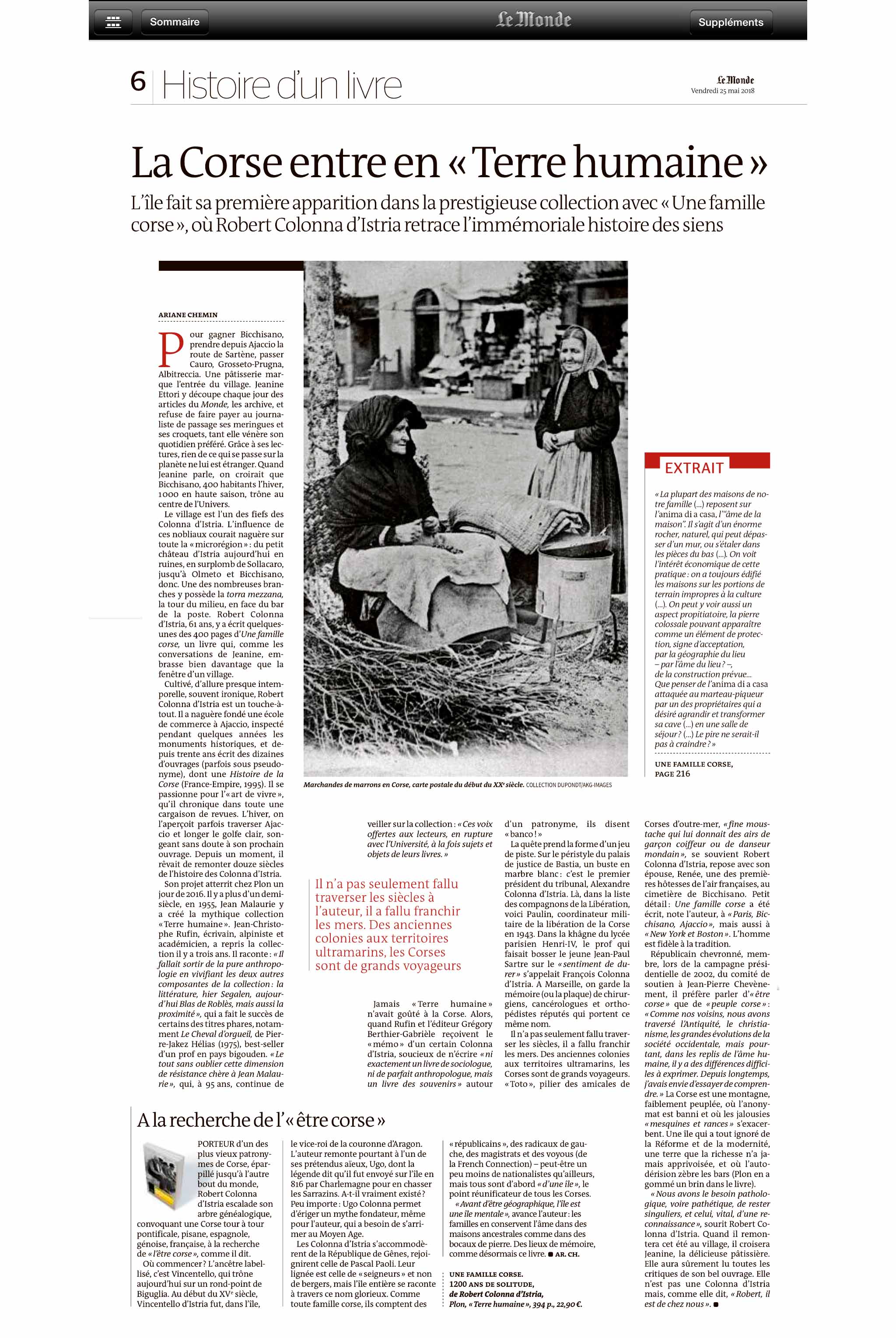 1200 solitude Le Monde