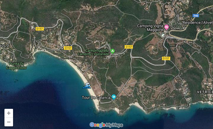 Golfe du Valinco Tour de la Calanca