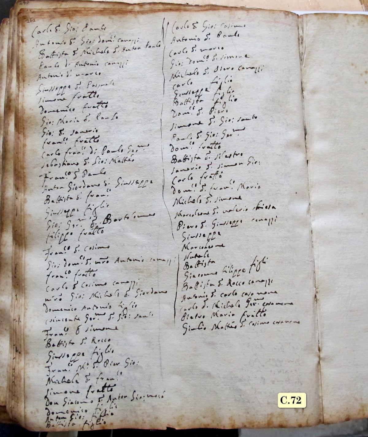 Olmeto confrérie 72