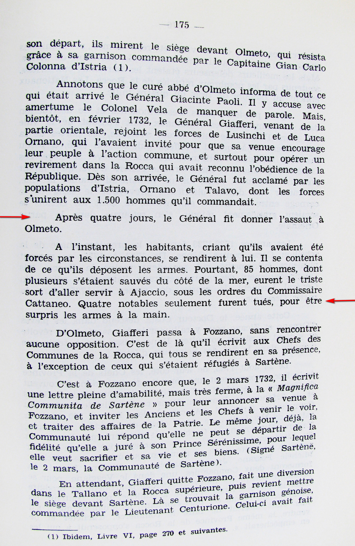Notice historique sur la Rocca 5